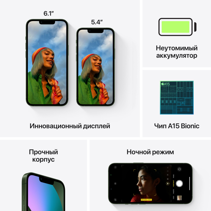 Apple iPhone 13, 128 ГБ, Сияющая звезда