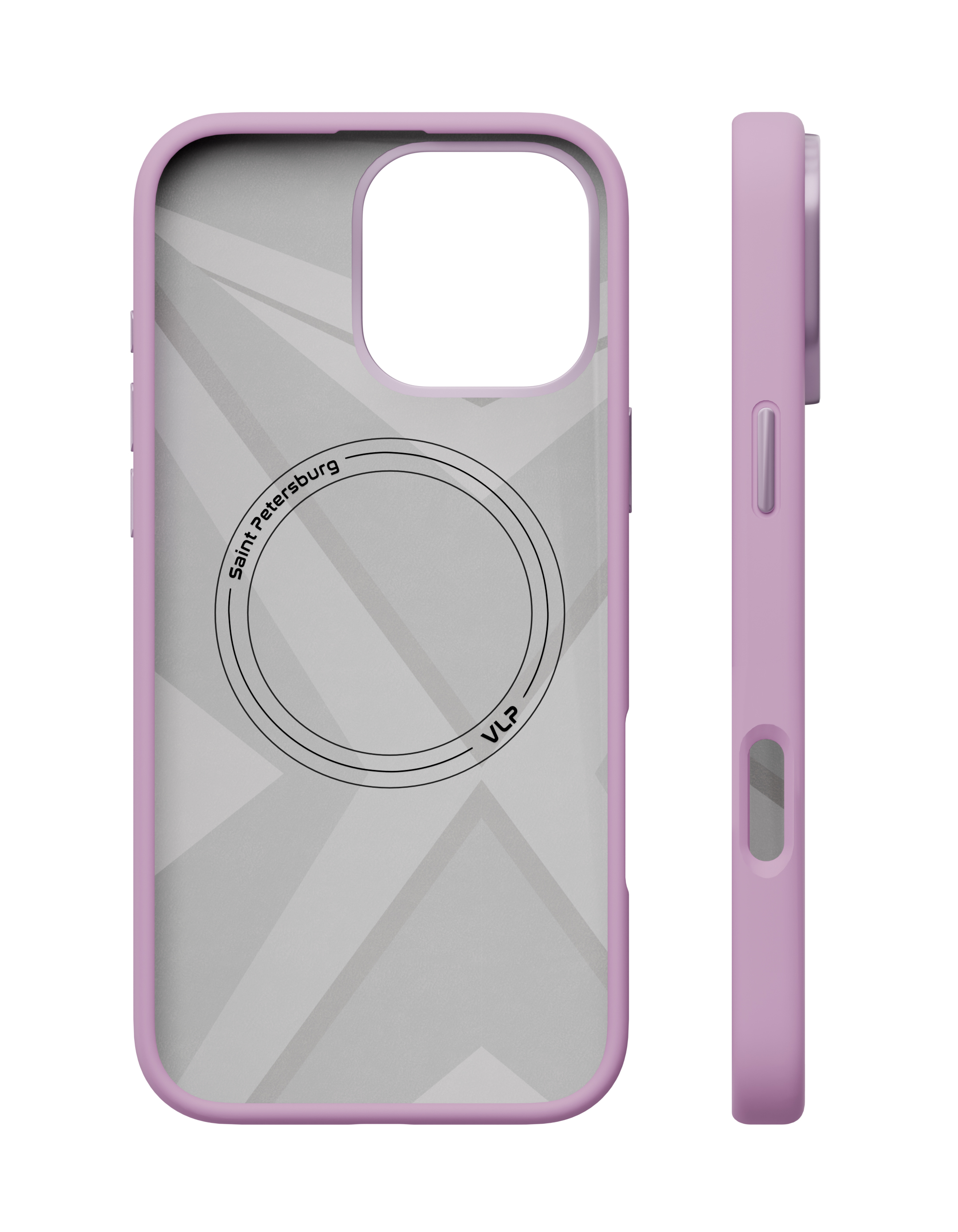 Чехол защитный VLP Aster Pro Case с MagSafe для iPhone 16 Pro, лавандовый