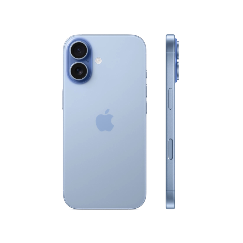 На фото изображено Apple iPhone 17, 512 ГБ, Туманно-голубой