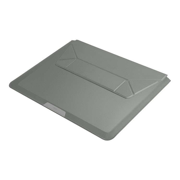 Чехол Uniq для ноутбуков 14" Oslo V.2 PU leather Magnetic Laptop sleeve/foldable stand, зеленый Чехол Uniq для ноутбуков 14" Oslo V.2 PU leather Magnetic Laptop sleeve/foldable stand, зеленый
