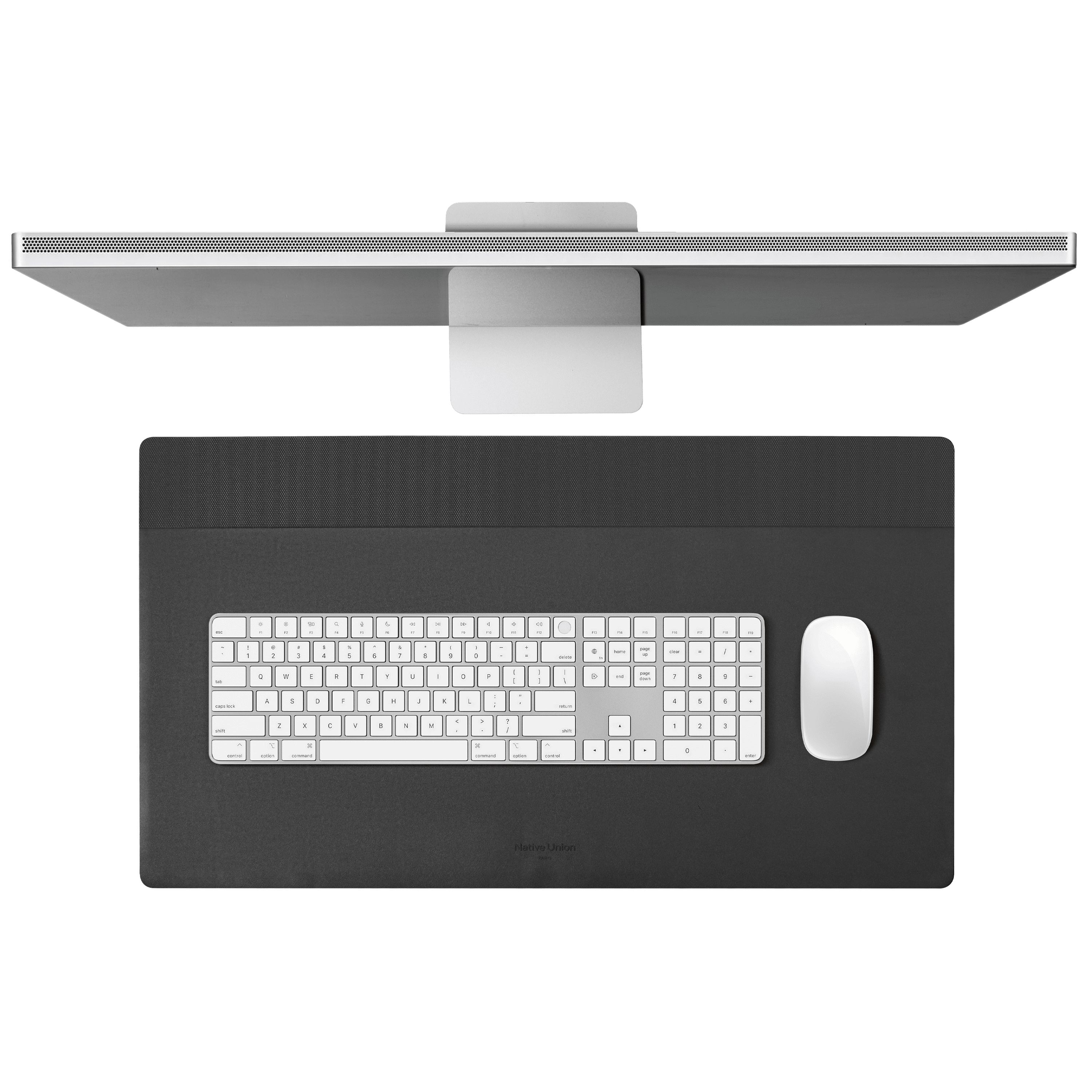 Настольный коврик Native Unon Desk Mat, черный/крафт