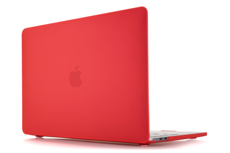 Чехол защитный VLP Plastic Case для MacBook Pro 13" 2020, красный Чехол защитный VLP Plastic Case для MacBook Pro 13" 2020, красный