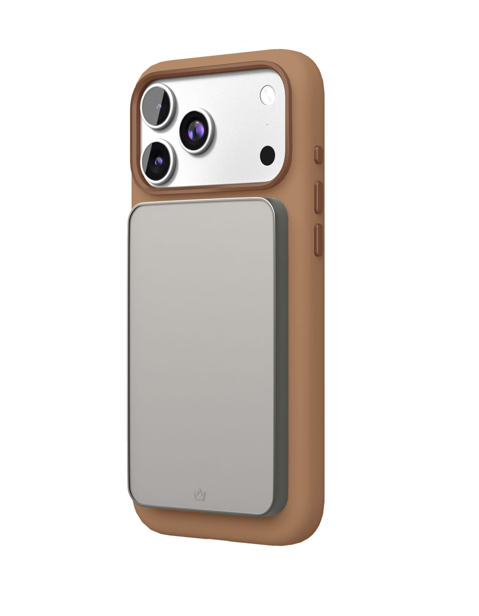 Фото Чехол защитный VLP Aster Pro Case с MagSafe для iPhone 17 Pro Max, мокка На фото изображено Чехол защитный VLP Aster Pro Case с MagSafe для iPhone 17 Pro Max, мокка