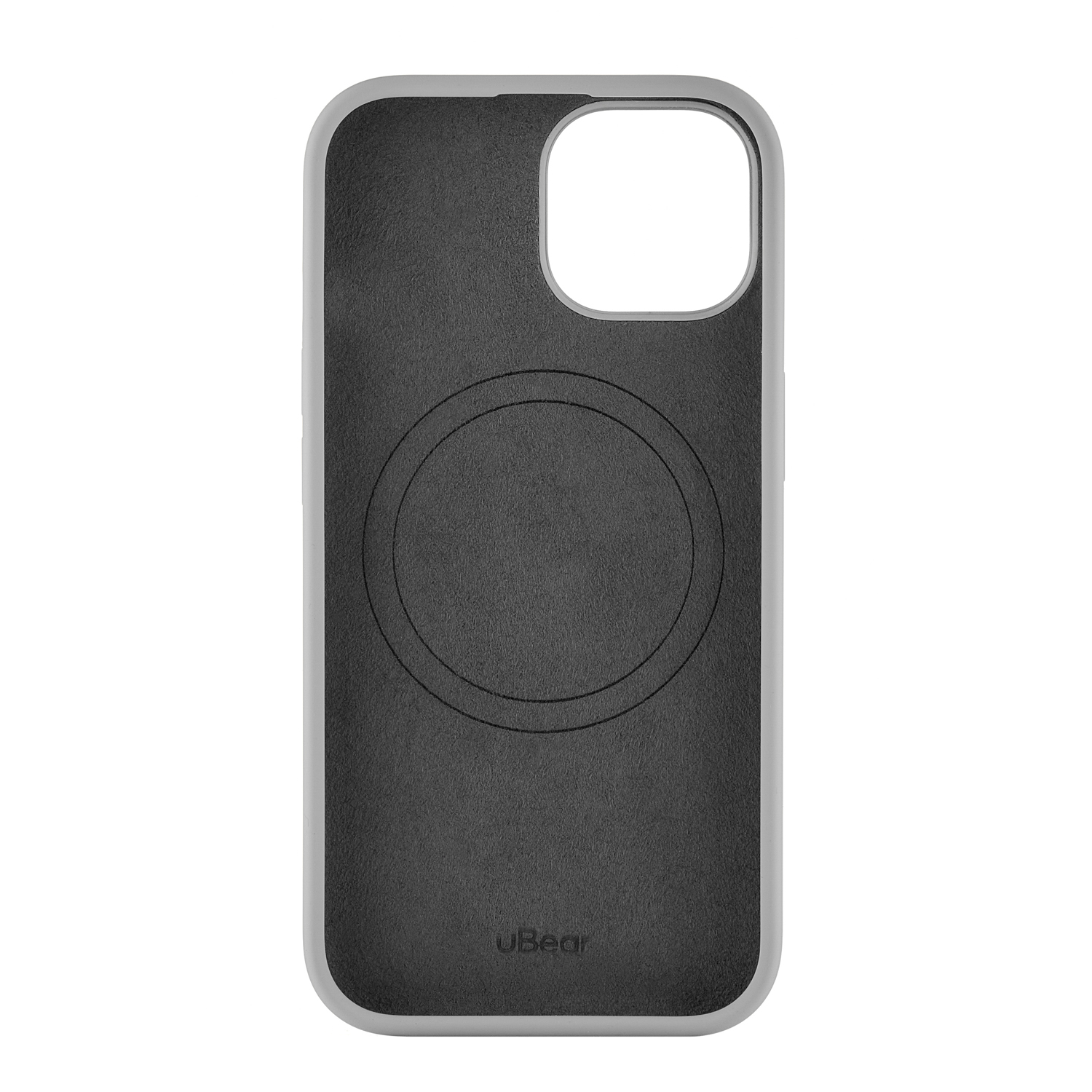Чехол защитный uBear Touch Mag Case для iPhone 15, серый