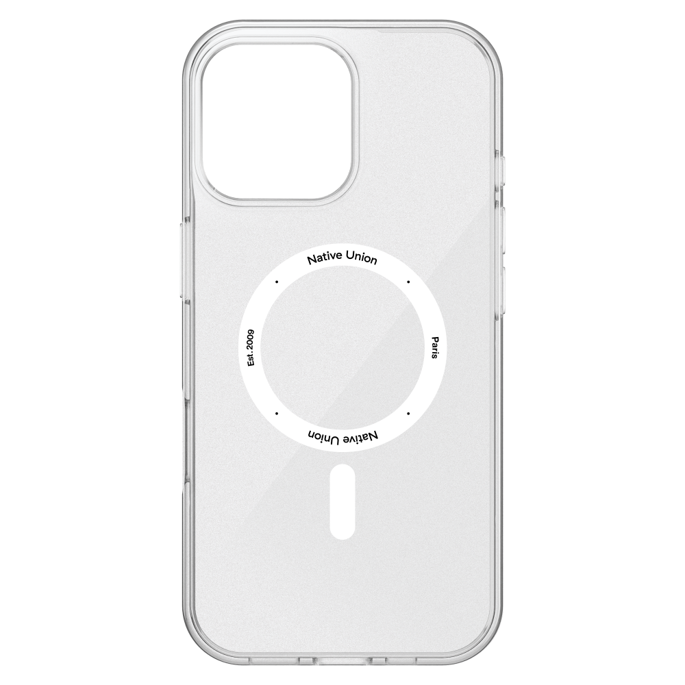 Чехол Native Union (RE)Classic Case MagSafe для iPhone 16 Pro Max, прозрачный