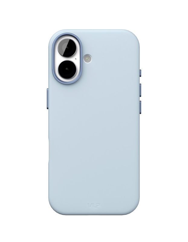 Фото Чехол защитный VLP Aster Pro Case с MagSafe для iPhone 17, голубой Фото Чехол защитный VLP Aster Pro Case с MagSafe для iPhone 17, голубой