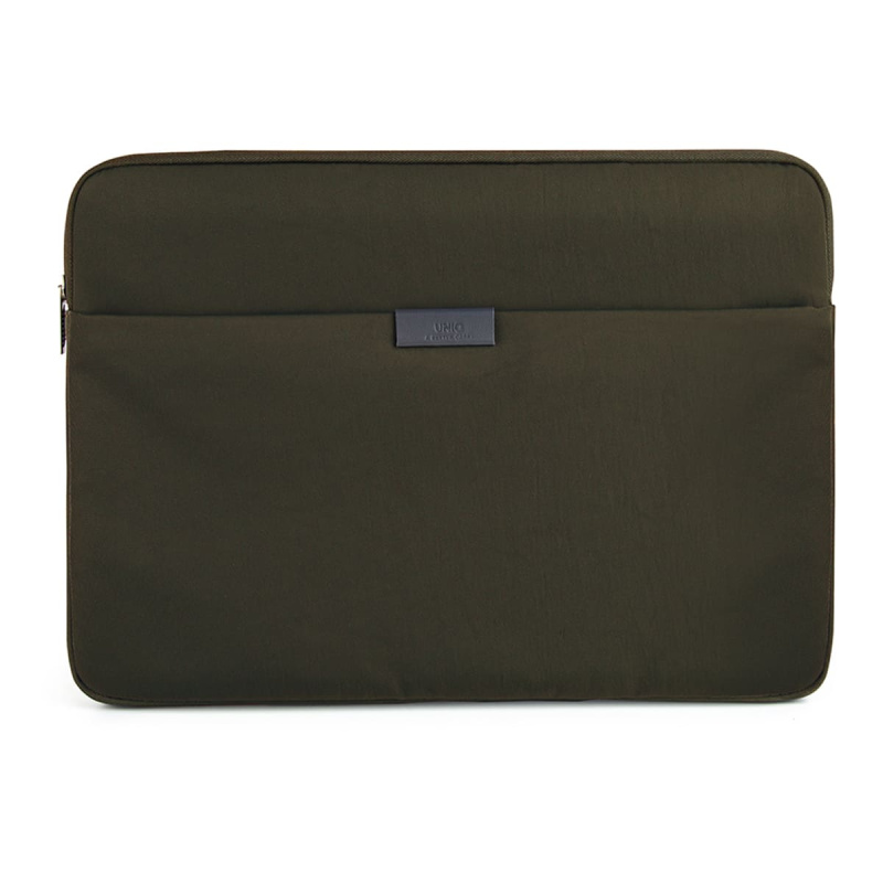 Сумка-чехол Uniq для ноутбуков 14" Bergen Nylon Laptop Sleeve, зеленый
