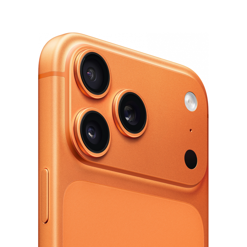 На фото изображено Apple iPhone 17 Pro Max, 1 ТБ, Космический оранжевый