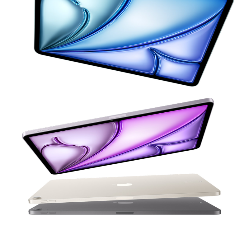 Apple iPad Air M3 (2025) 13” дюймов Wi-Fi 128 ГБ, Сияющая звезда