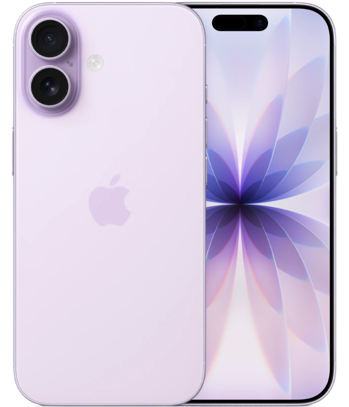 На фото изображено Apple iPhone 17, 512 ГБ, Лавандовый