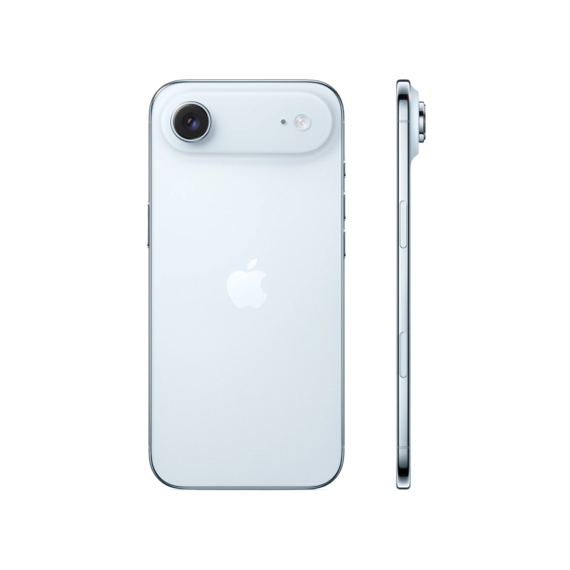 На фото изображено Apple iPhone Air eSIM 256ГБ, Небесно-голубой