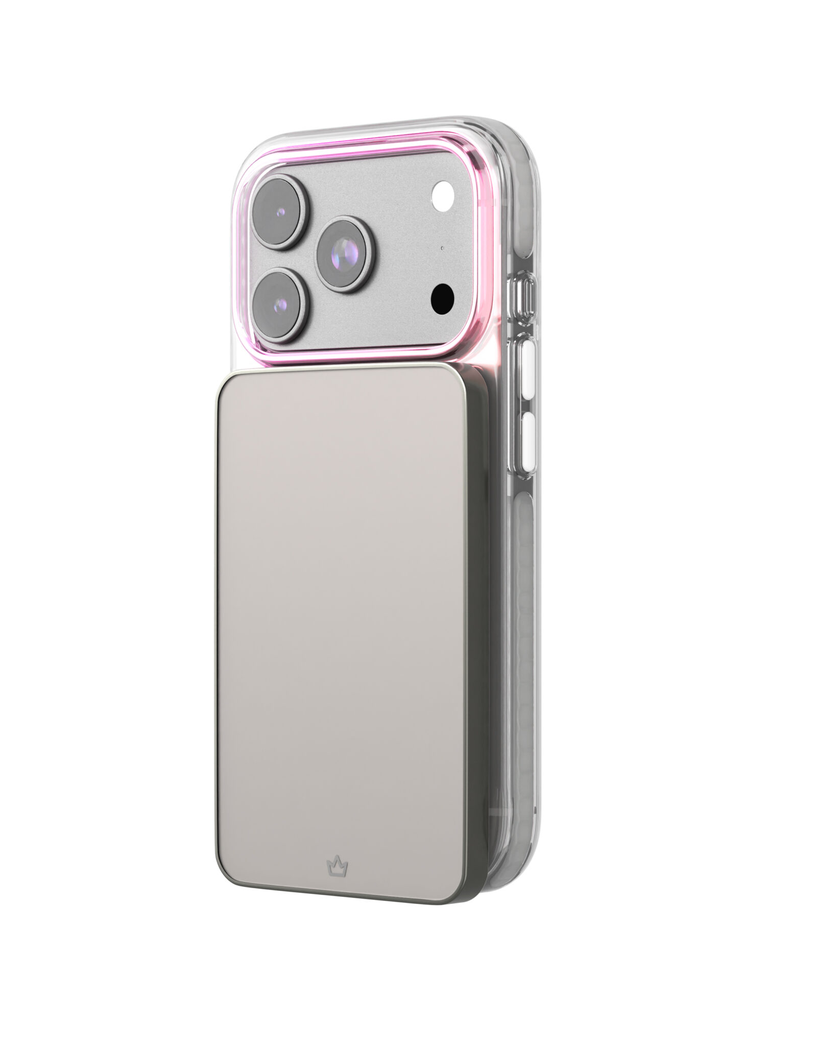 Фото Чехол защитный VLP Pulse Case с MagSafe для iPhone 17 Pro, перламутровый На фото изображено Чехол защитный VLP Pulse Case с MagSafe для iPhone 17 Pro, перламутровый