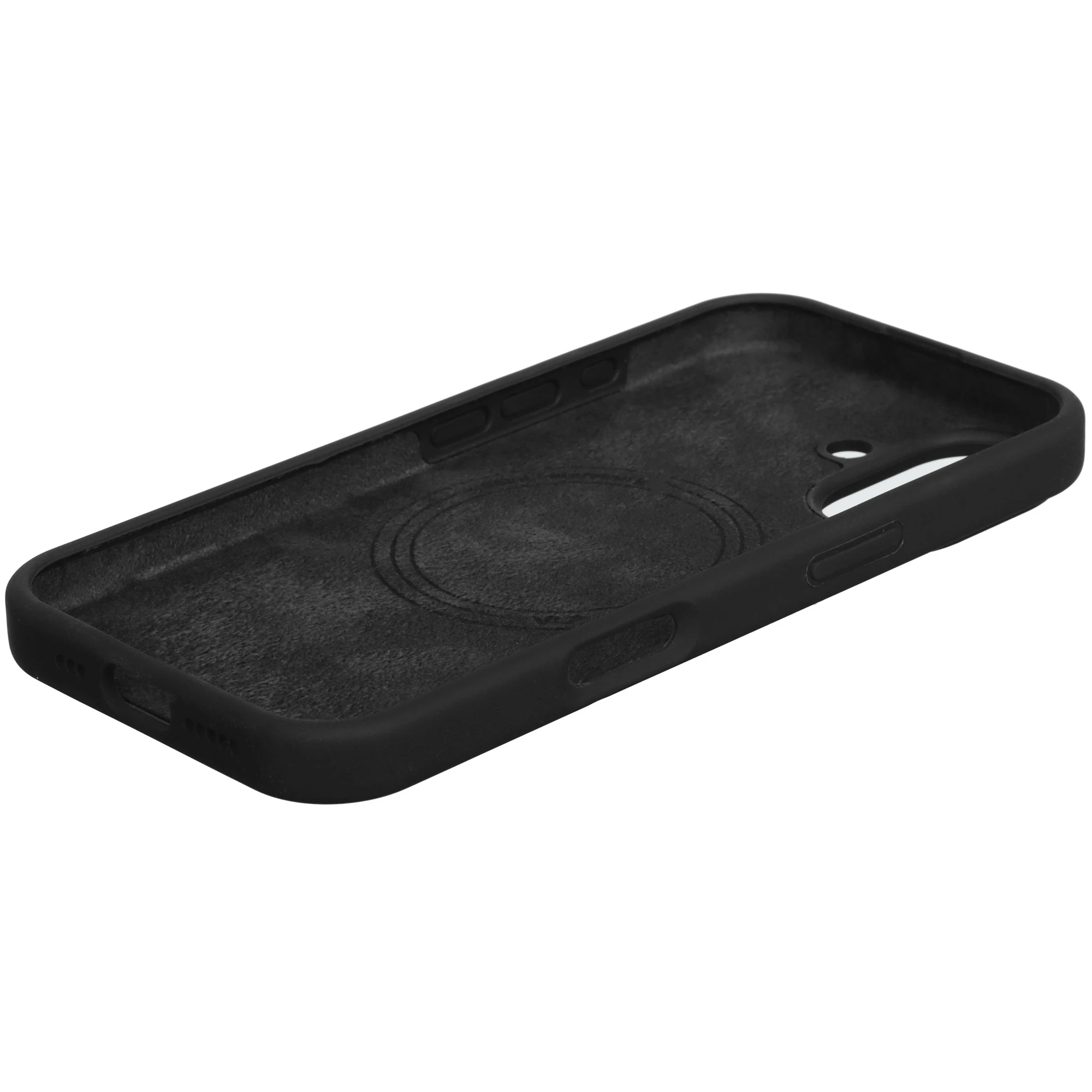 Фото Чехол защитный VLP LITE Mist Case с MagSafe для iPhone 17, черный На фото изображено Чехол защитный VLP LITE Mist Case с MagSafe для iPhone 17, черный