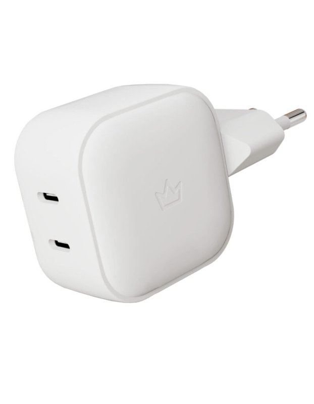 Фото Адаптер питания VLP G-Charge 45W 2xUSB-C белый Фото Адаптер питания VLP G-Charge 45W 2xUSB-C белый