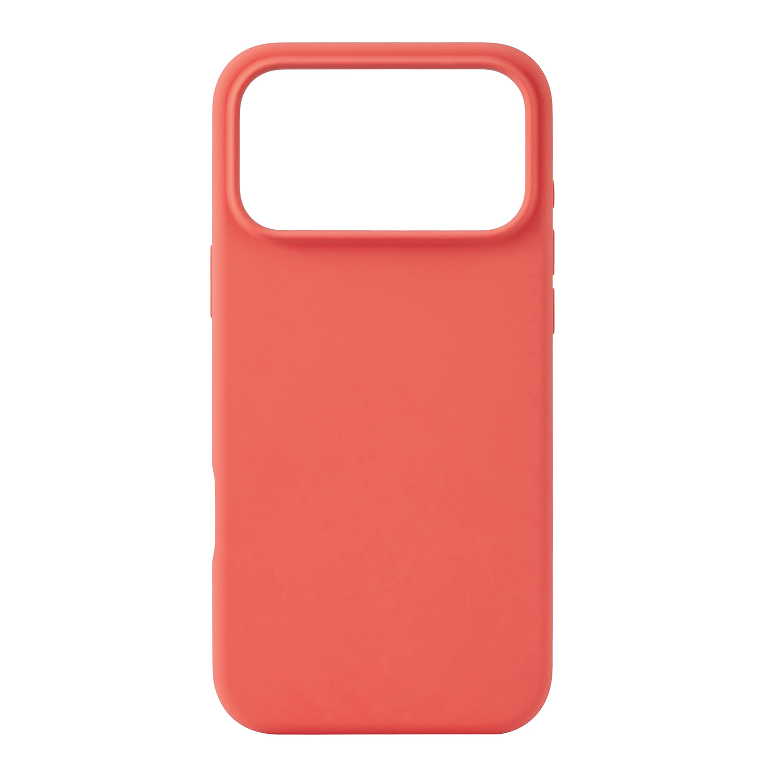 На фото изображено Чехол защитный uBear Touch Mag Case для iPhone 17 Pro Max, MagSafe, коралловый