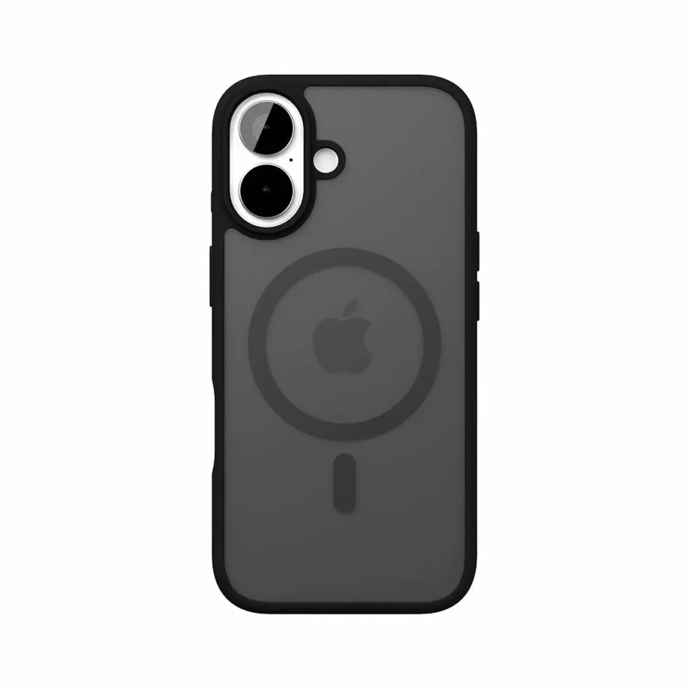 На фото изображено Чехол защитный VLP LITE Bloom Case с MagSafe для iPhone 17, черный