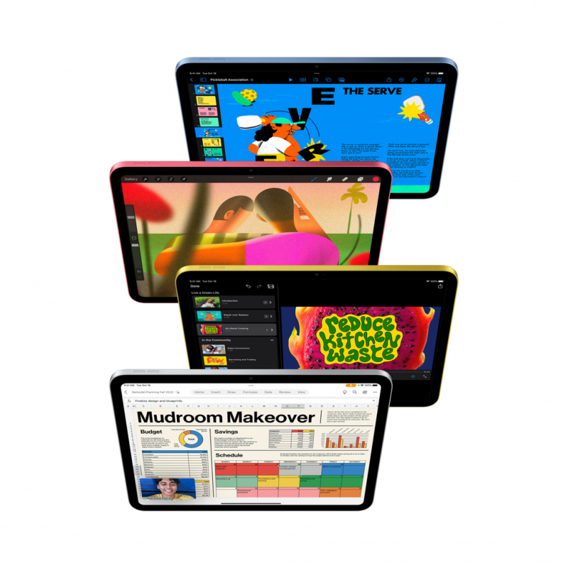 Apple iPad 11" (A16) Wi-Fi 256 ГБ, Синий
