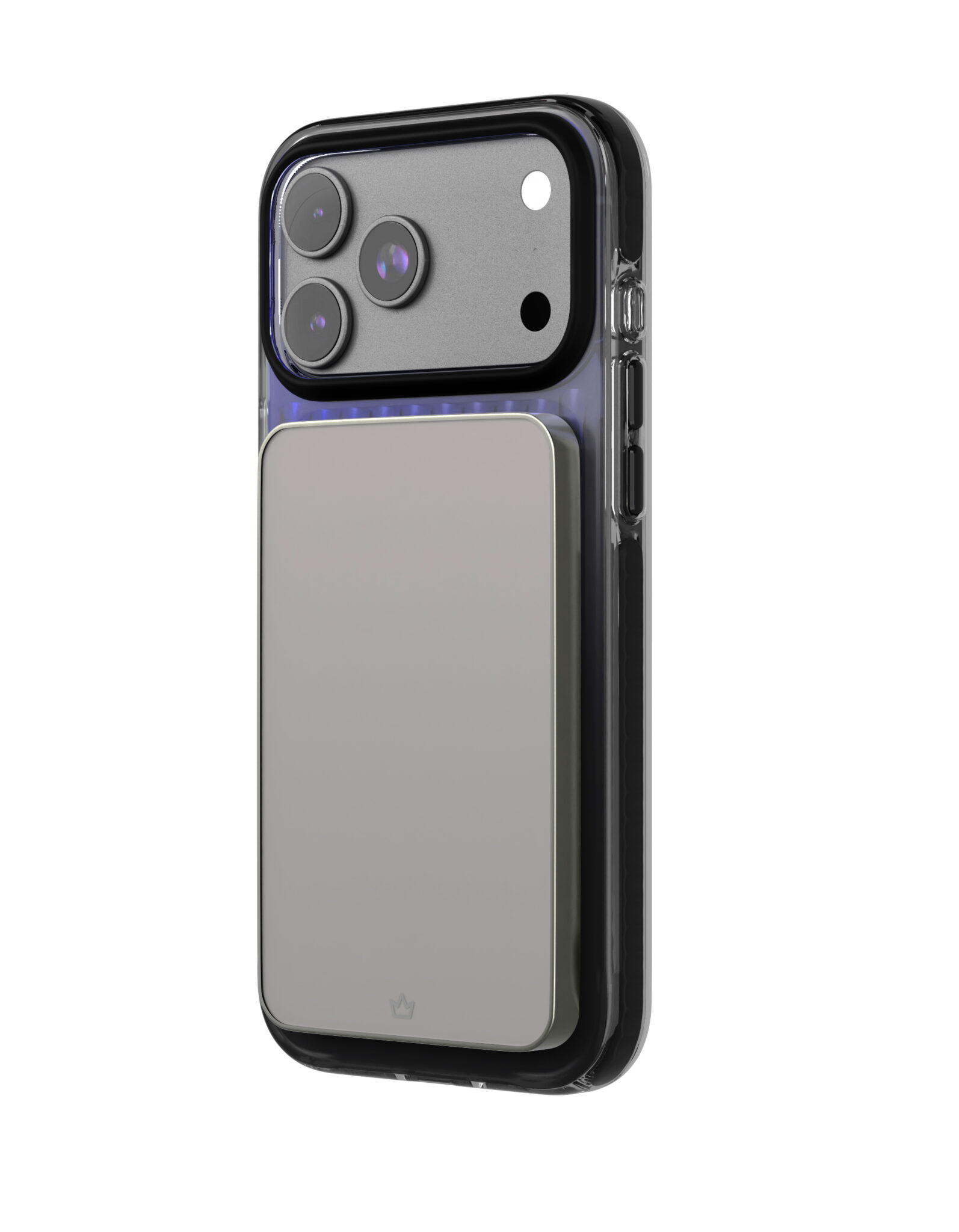 Фото Чехол защитный VLP Pulse Case с MagSafe для iPhone 17 Pro Max, черный На фото изображено Чехол защитный VLP Pulse Case с MagSafe для iPhone 17 Pro Max, черный