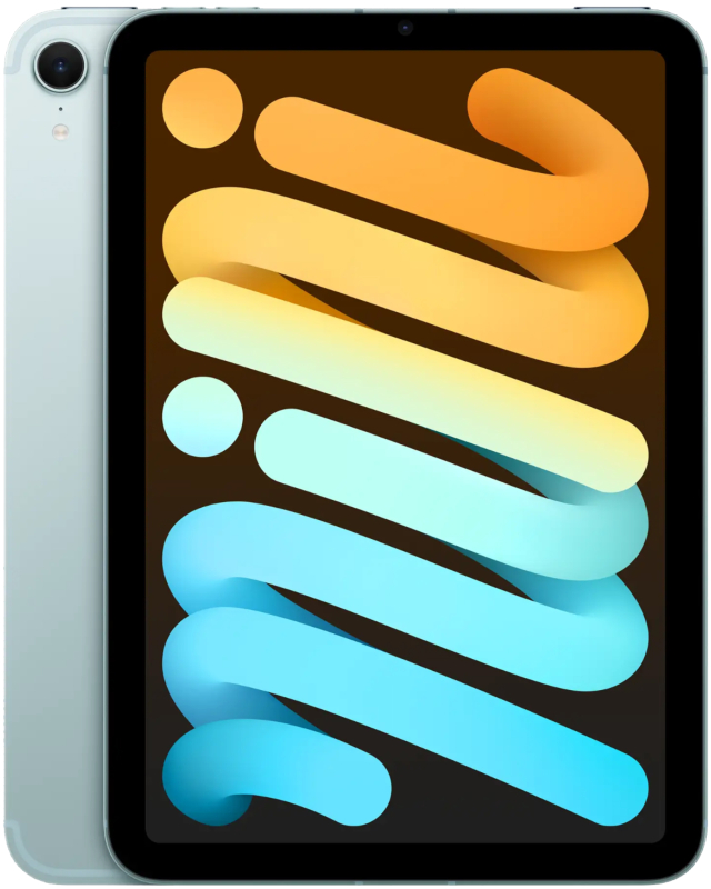 Apple iPad mini 7 (2024) Wi-Fi+Cellular 128 ГБ, Голубой