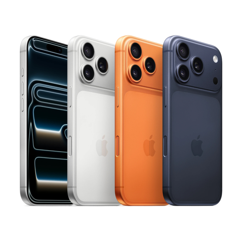 На фото изображено Apple iPhone 17 Pro, 256 ГБ, Серебристый