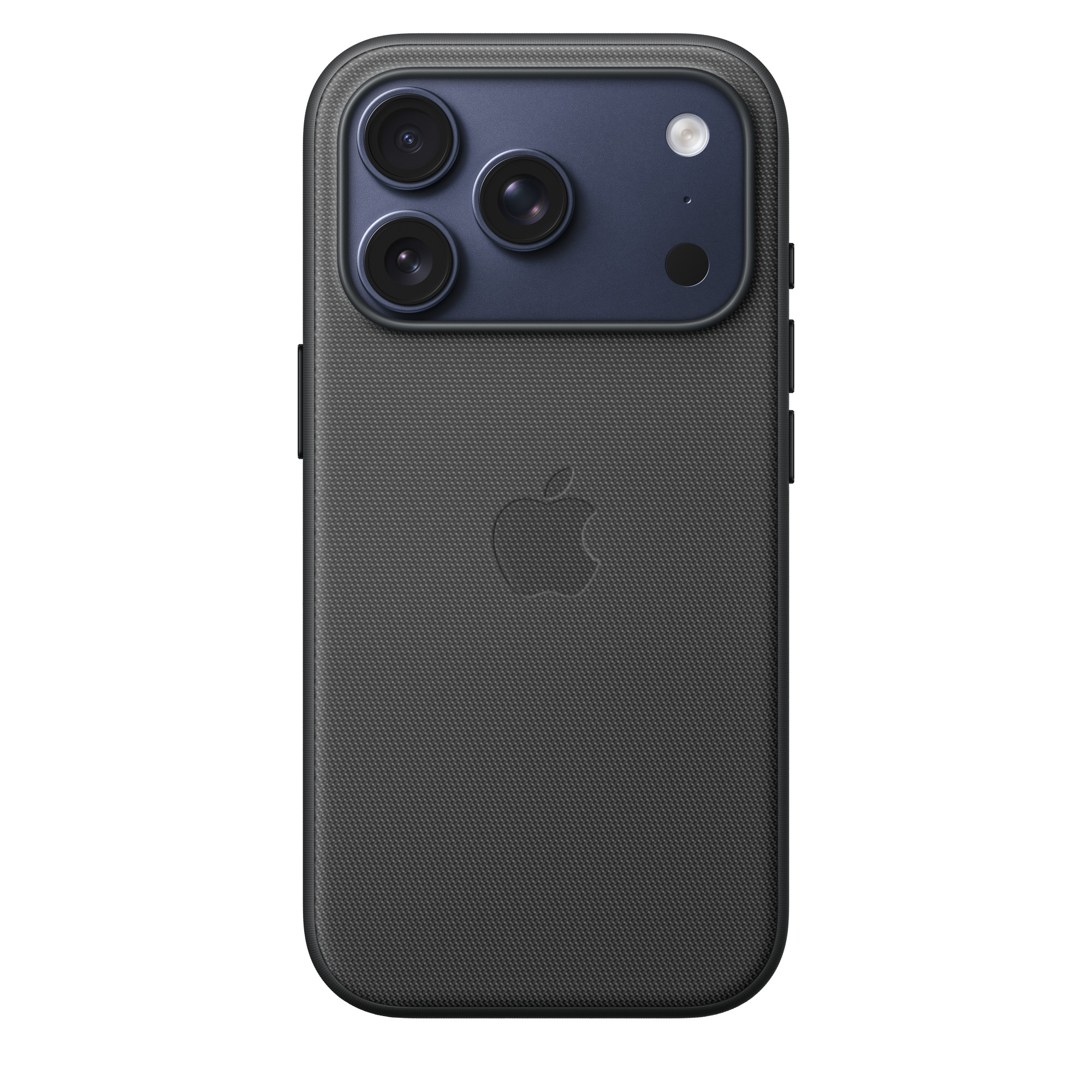 На фото изображено Чехол защитный Apple TechWoven Case with MagSafe для iPhone 17 Pro, чёрный