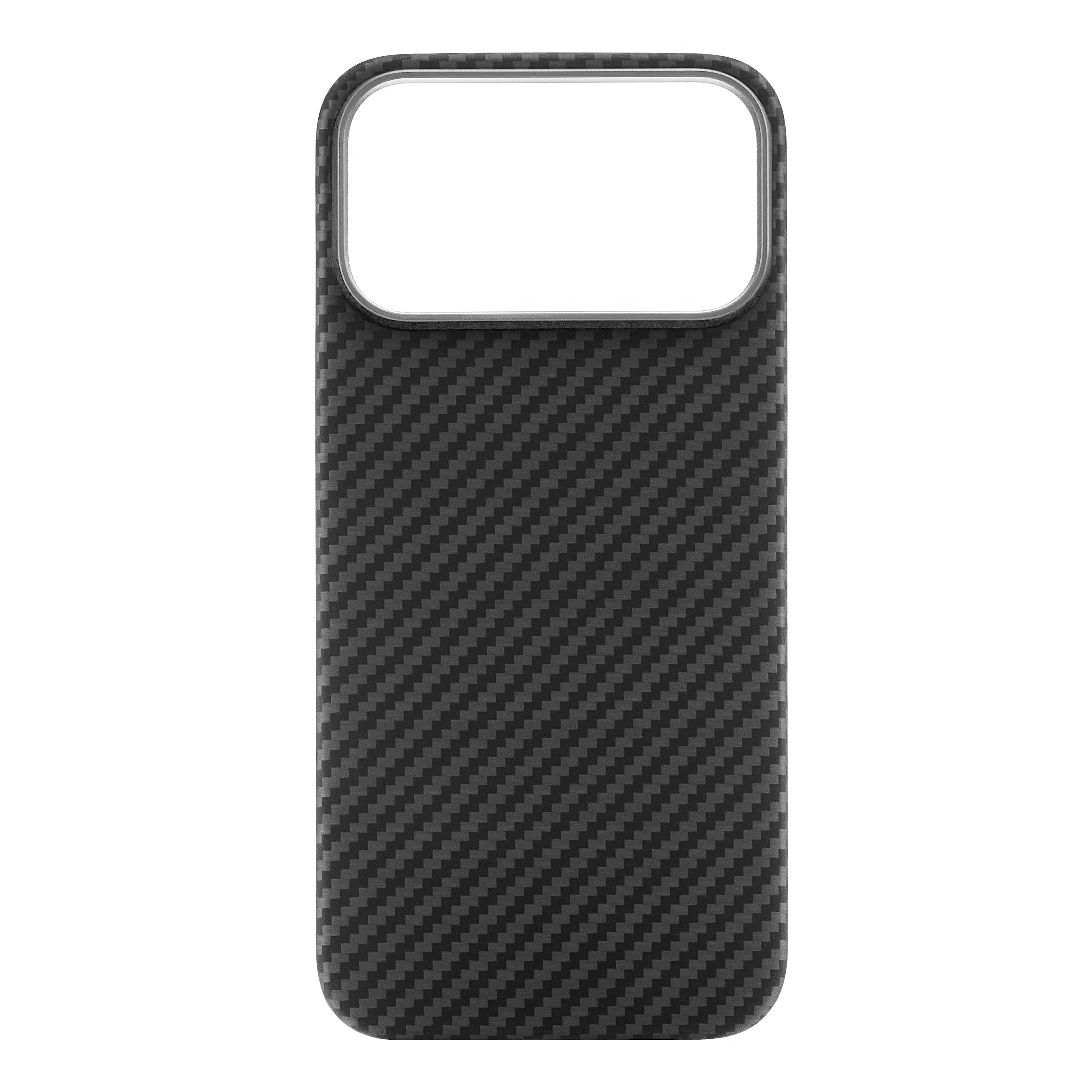 Фото Чехол защитный uBear Supreme Case для iPhone 17 Pro Max, черный На фото изображено Чехол защитный uBear Supreme Case для iPhone 17 Pro Max, черный