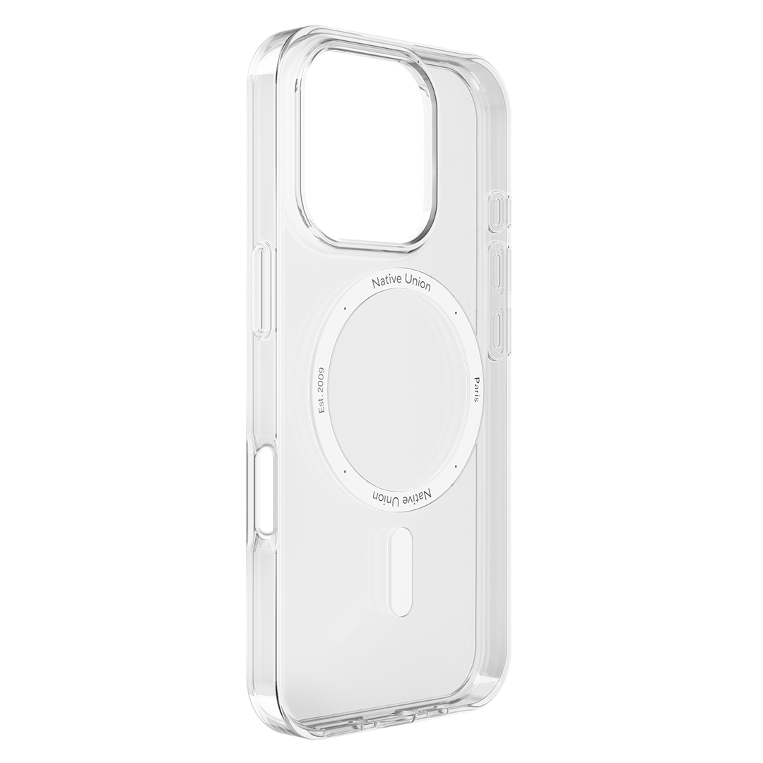 Чехол Native Union (RE)Classic Case MagSafe для iPhone 16 Pro Max, прозрачный