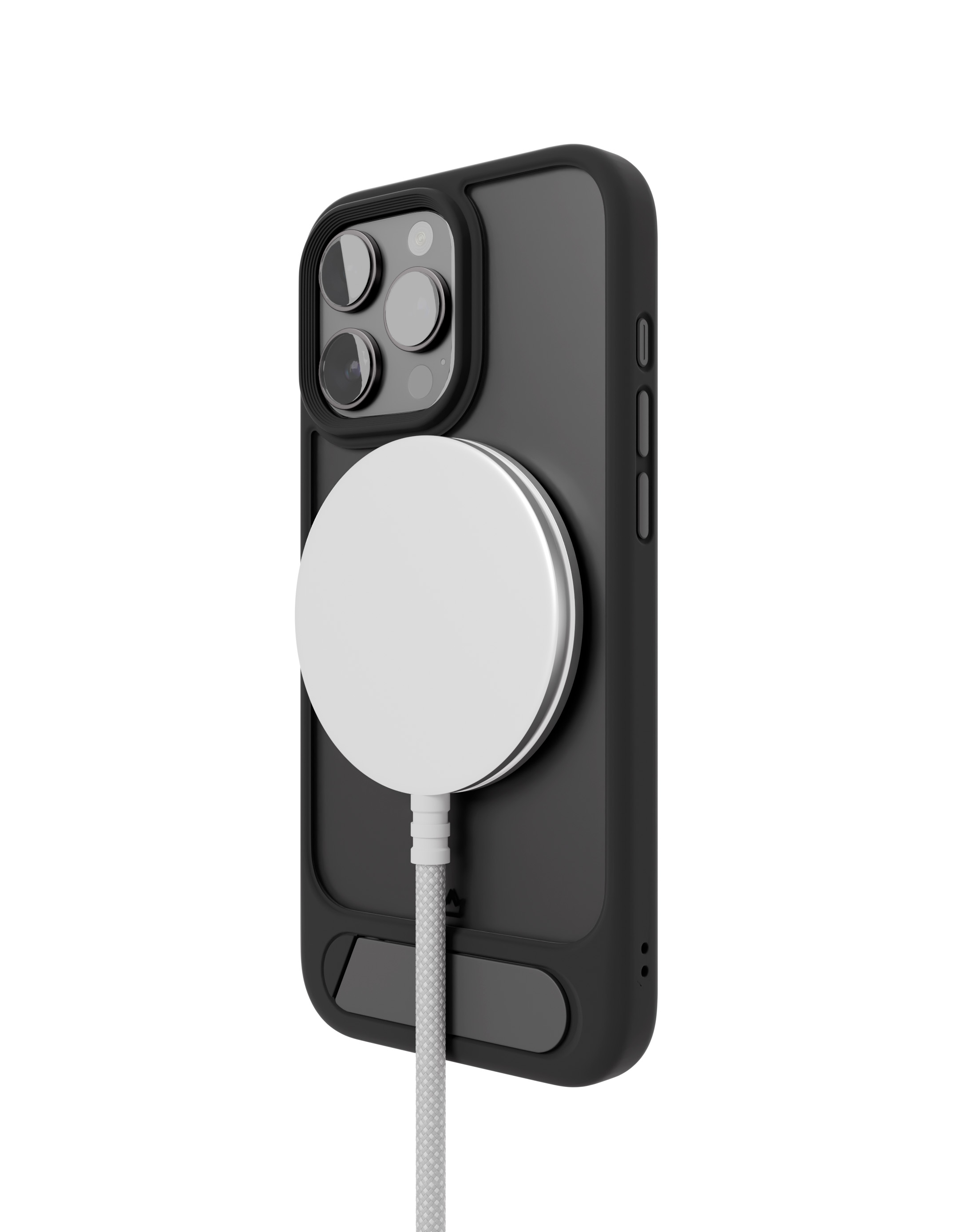 Чехол защитный VLP Reels Case с MagSafe для iPhone 16 Pro, черный