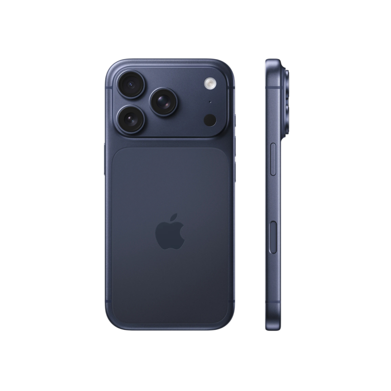 На фото изображено Apple iPhone 17 Pro Max, 256 ГБ, Тёмно-синий