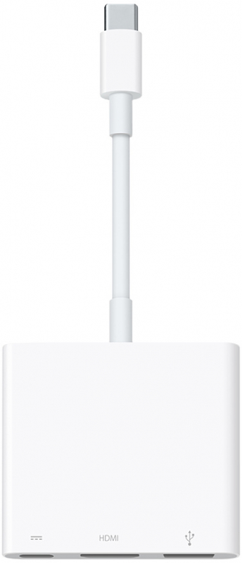 Адаптер Apple USB-C Digital AV Multiport, белый
