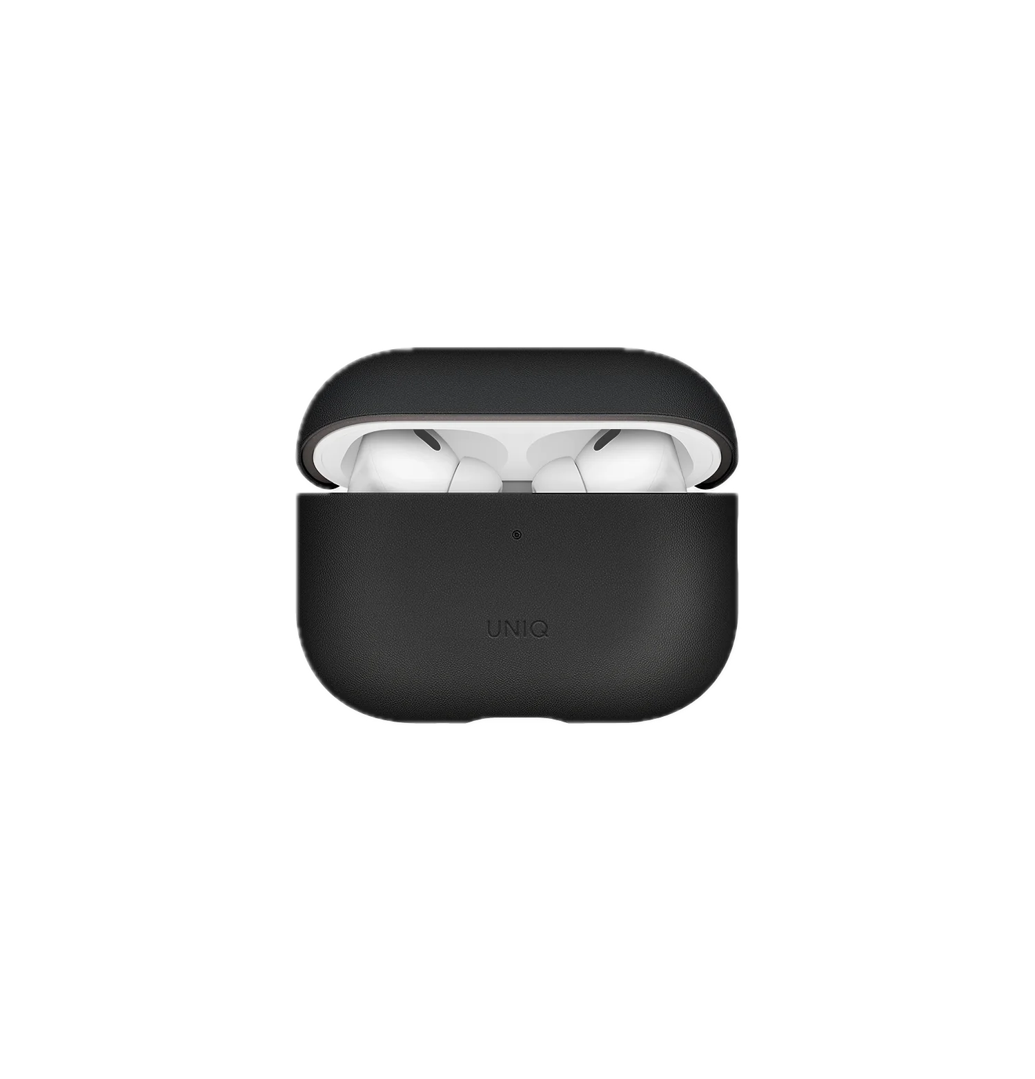 На фото изображено Чехол Uniq Lyden Vex для AirPods Pro 3, Dallas Black