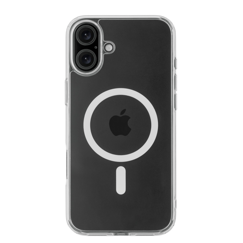 Чехол защитный uBear Real Mag Case для iPhone 16 Plus, усиленный, прозрачный Чехол защитный uBear Real Mag Case для iPhone 16 Plus, усиленный, прозрачный