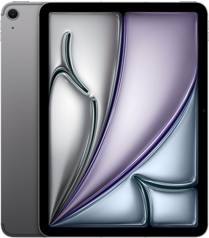 Apple iPad Air M2 11” дюймов Wi-Fi + Cellular 256 ГБ, Серый космос