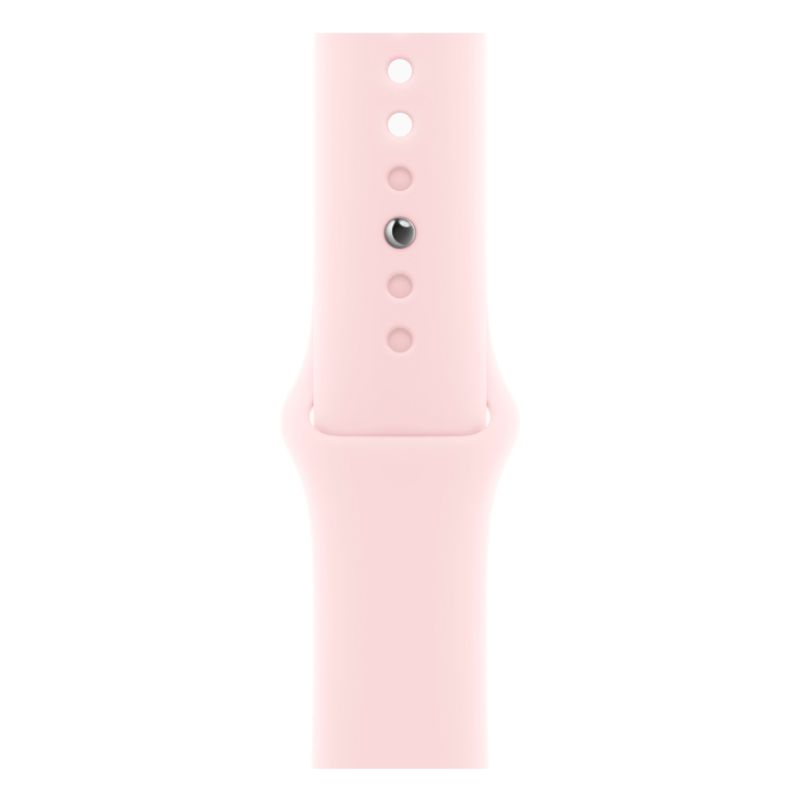 Apple Watch Series 9, 41 мм, корпус из алюминия цвета «Розовый», спортивный ремешок, размер M/L