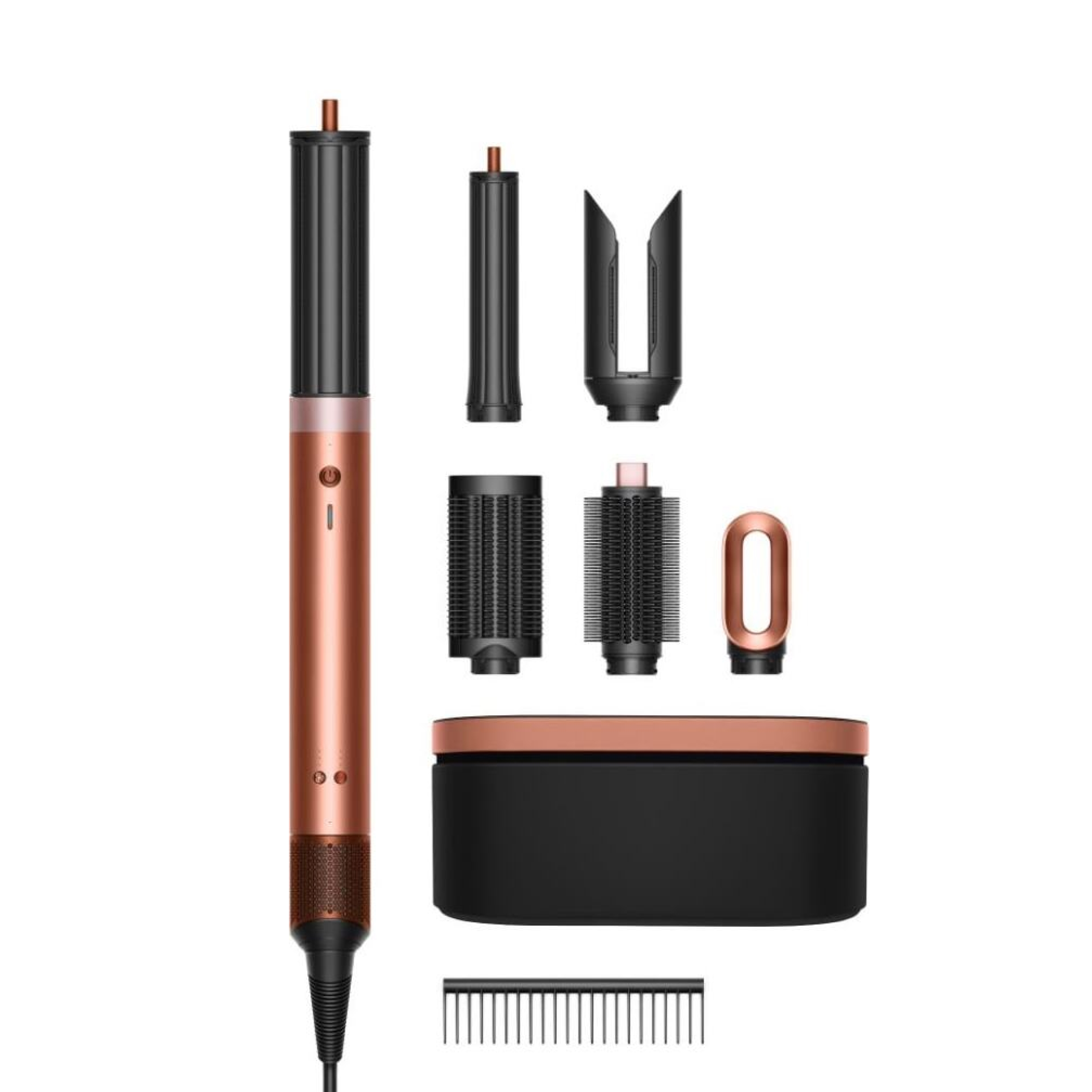 Фото Стайлер Dyson Airwrap HS09 Coanda 2x, Amber Silk На фото изображено Стайлер Dyson Airwrap HS09 Coanda 2x, Amber Silk