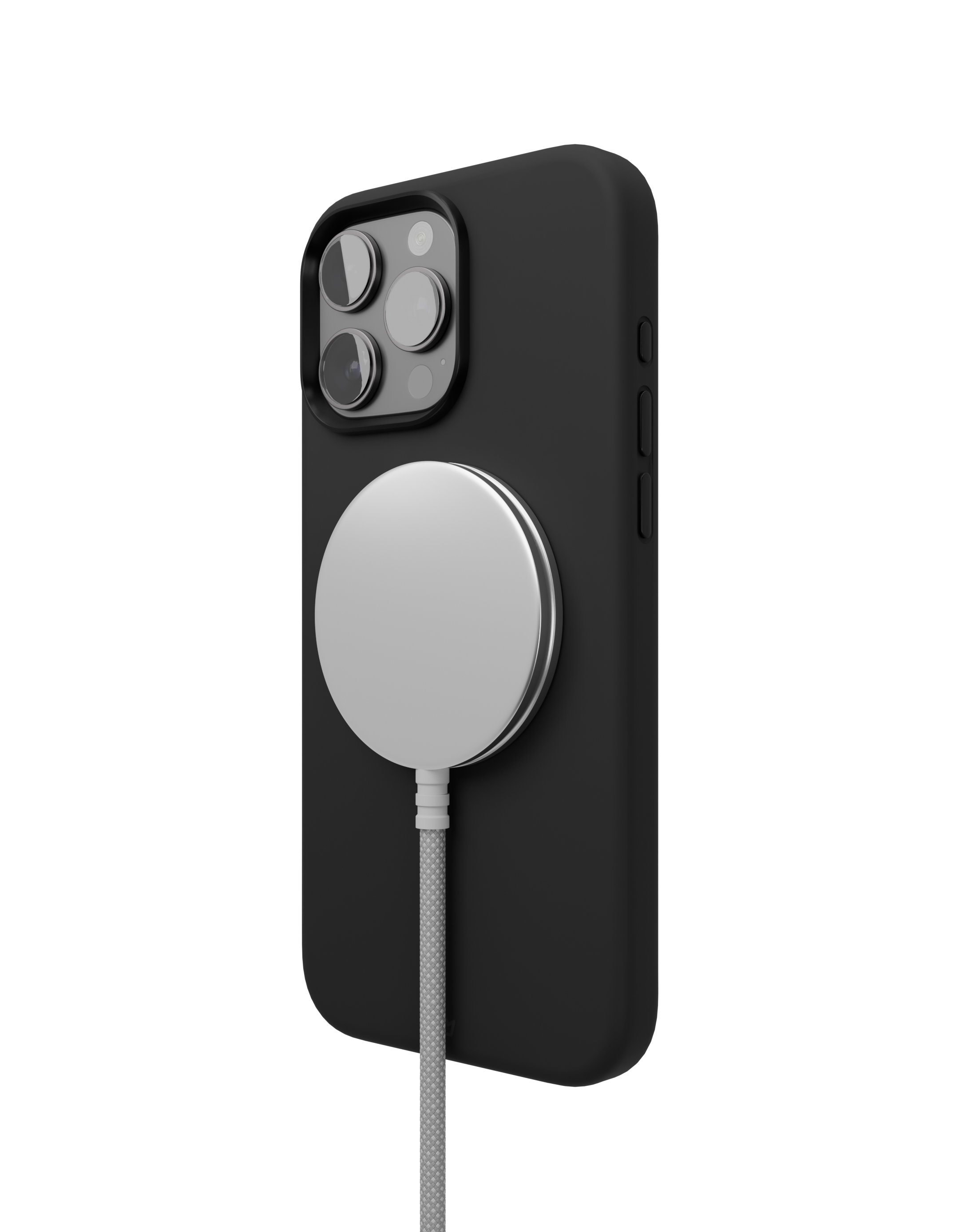 Чехол защитный VLP Aster Pro Case с MagSafe для iPhone 16 Pro, черный