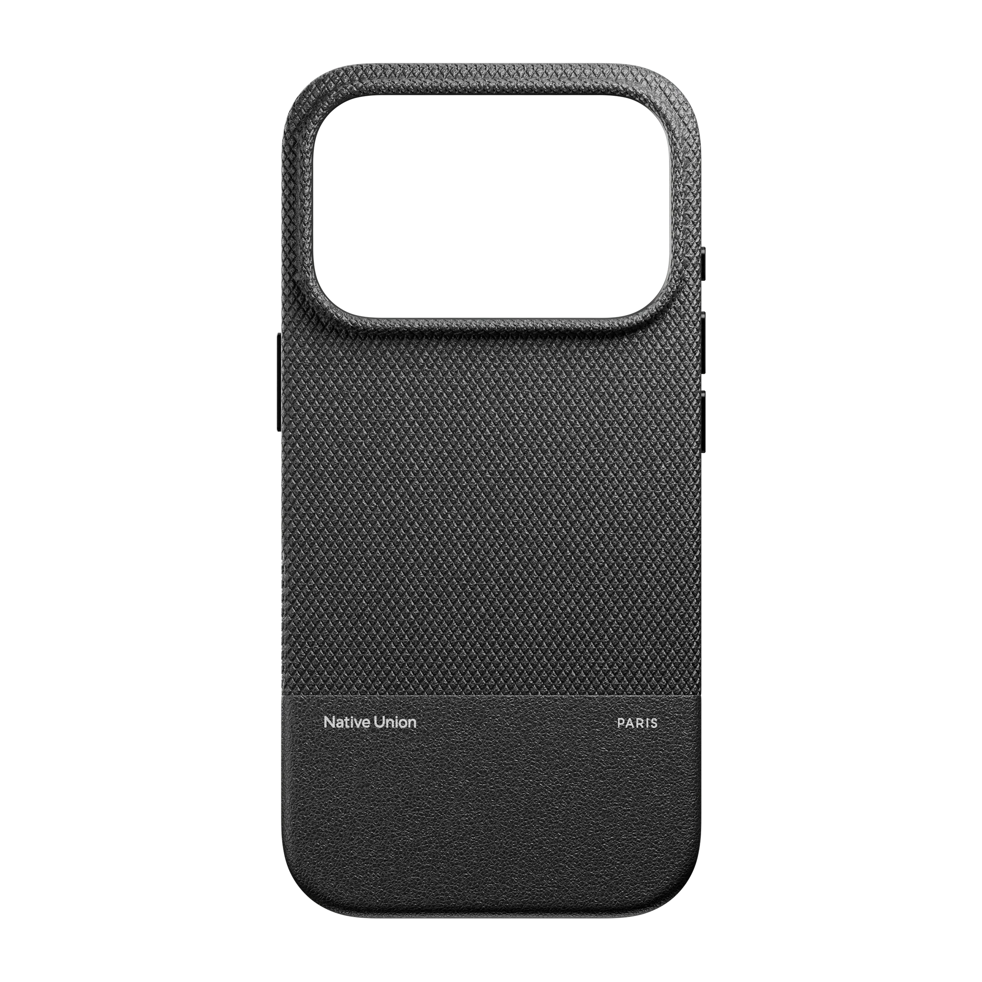 На фото изображено Чехол Native Union Paris (Re)Classic Case для iPhone 17 Pro Max Черный