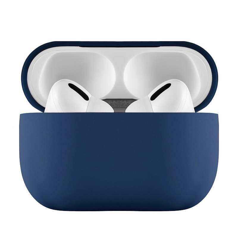 Защитный чехол uBear AirPods Pro 2 Touch Pro Silicone Case, тёмно-синий