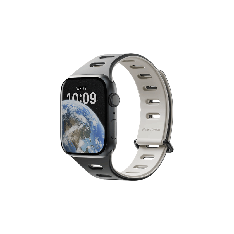 Ремешок Native Union для Apple Watch Magnetic 38/40/41мм, черный/серый